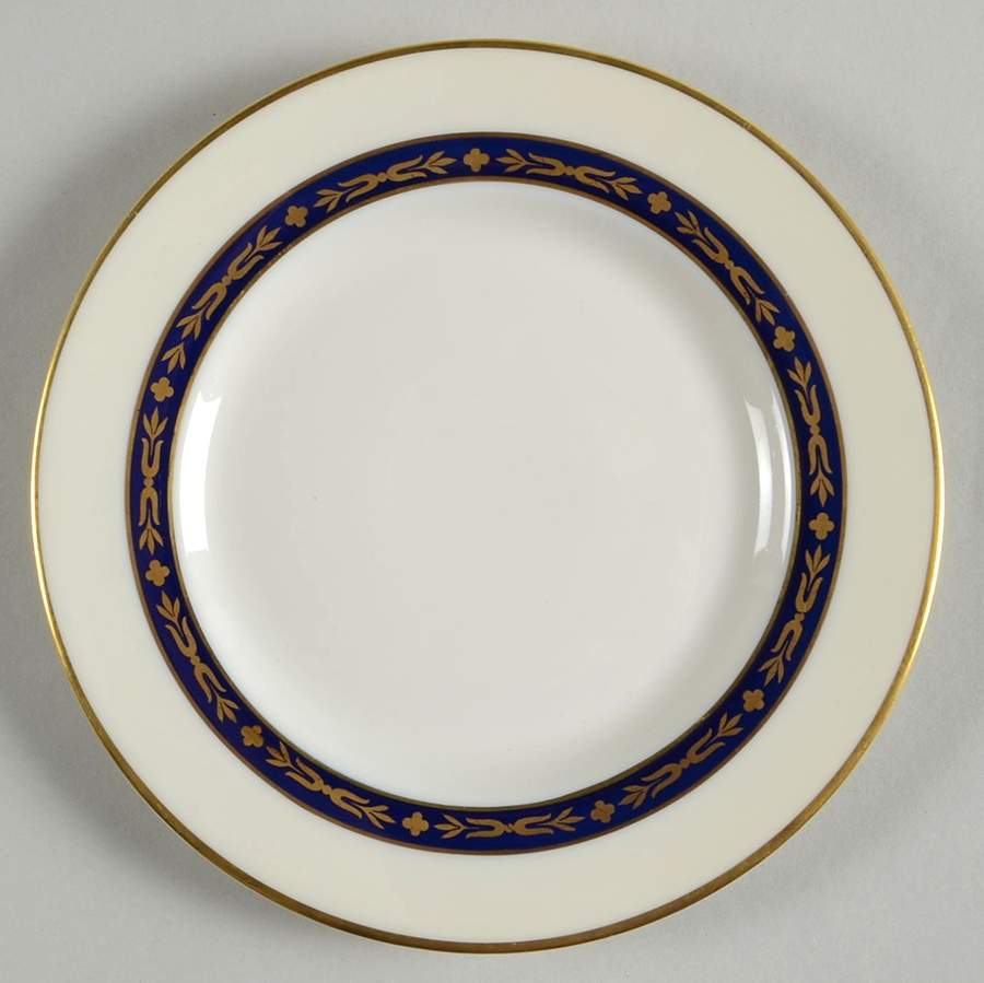 Lombardie Blue Bread & Butter Plate by Haviland-1