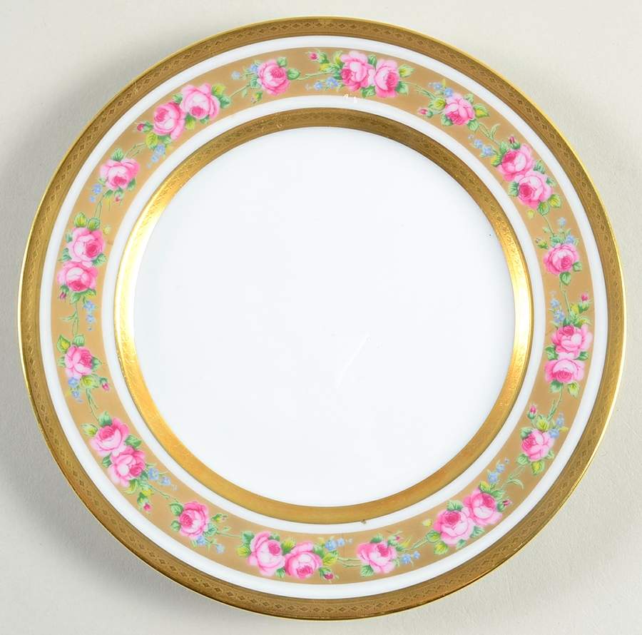 Louis Phillipe Gold Salad Plate by Haviland-1