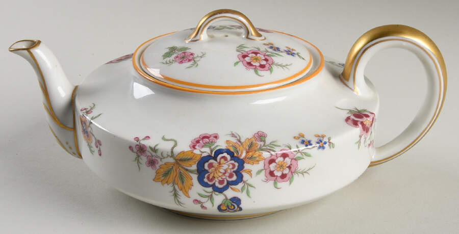 Lorraine Teapot & Lid by Haviland-1