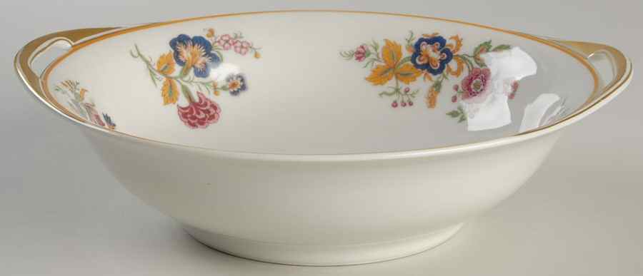 Lorraine 9" Round Vegetable Bowl by Haviland-1