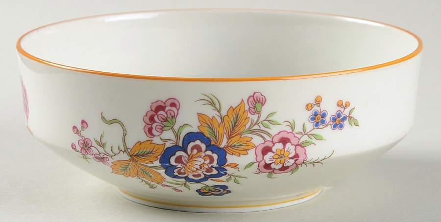 Lorraine Cranberry Bowl by Haviland-1