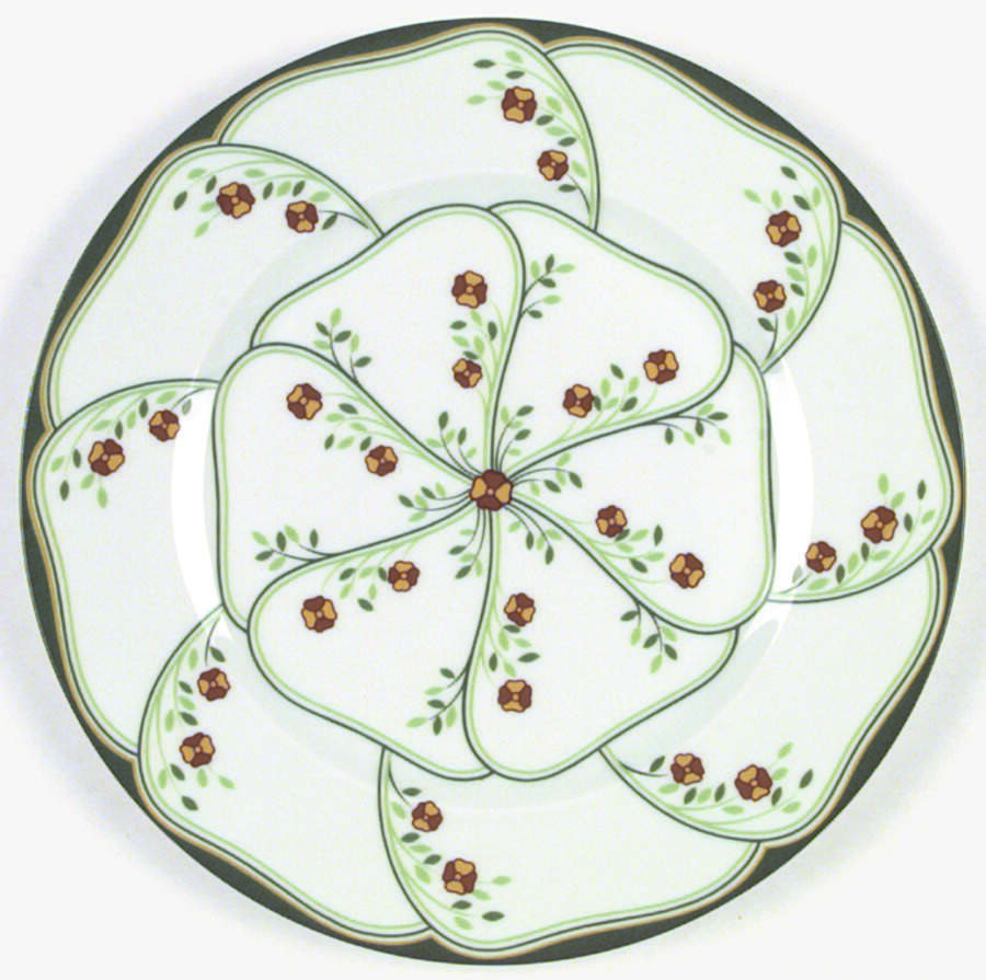 Lotus Dinner Plate by Haviland-1