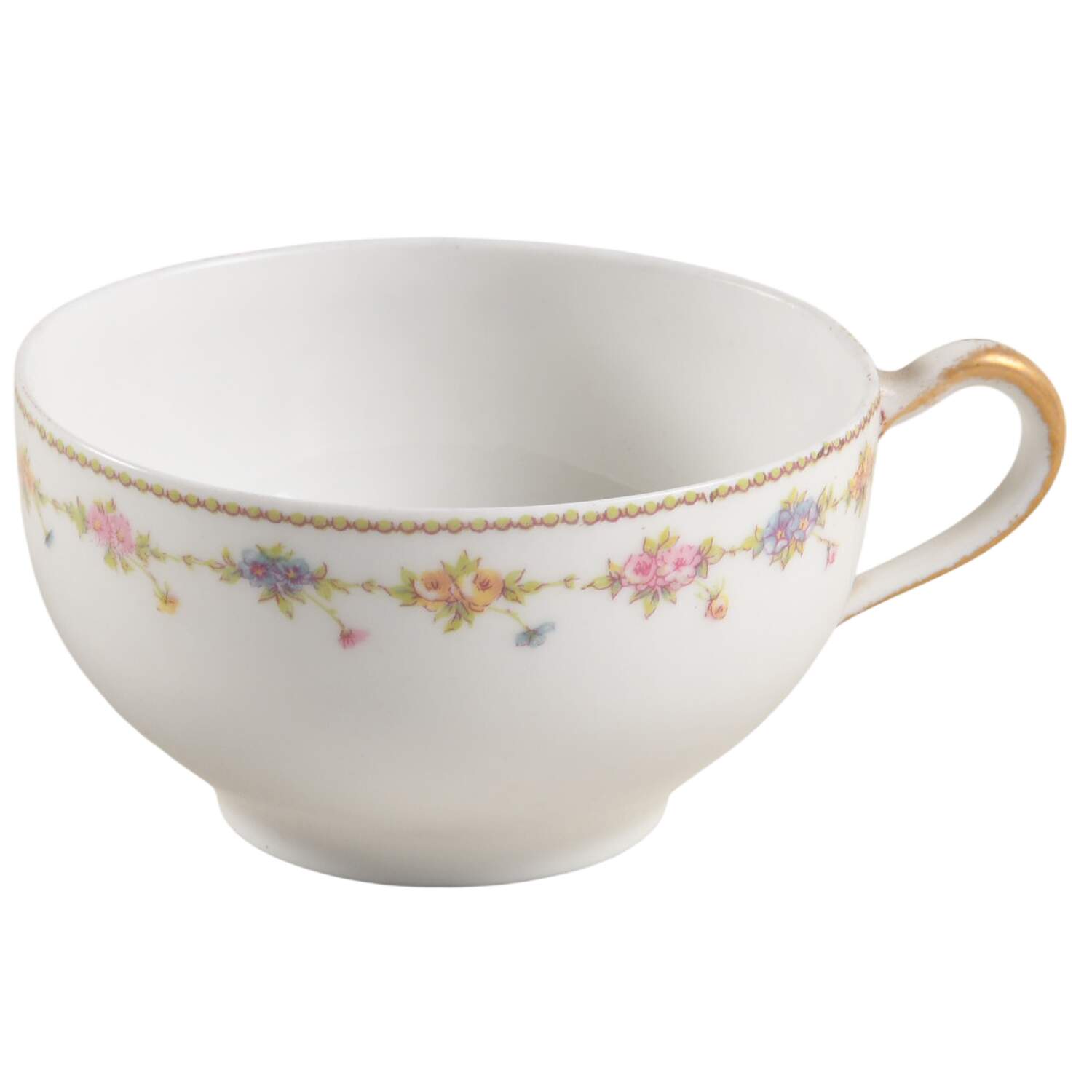 Louvre Flat Cup by Haviland-1