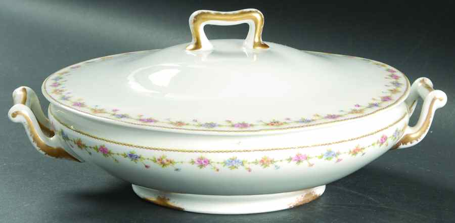 Louvre Round Covered Vegetable by Haviland-1