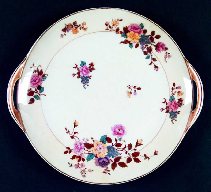 Louisiana Handled Cake Plate by Haviland-1