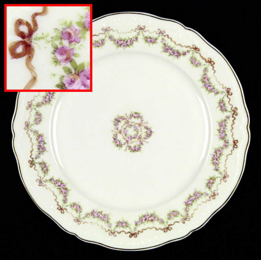 Louise Dinner Plate by Haviland-1