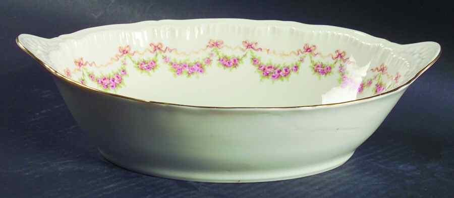 Louise 10" Oval Vegetable Bowl by Haviland-1
