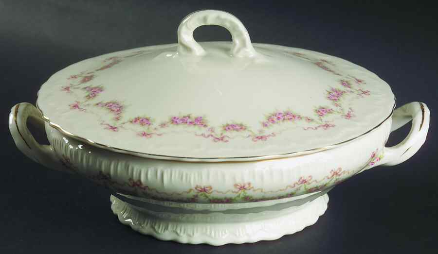 Louise Round Covered Vegetable by Haviland-1