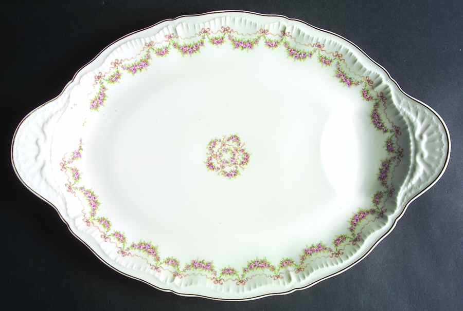 Louise 16" Oval Serving Platter by Haviland-1