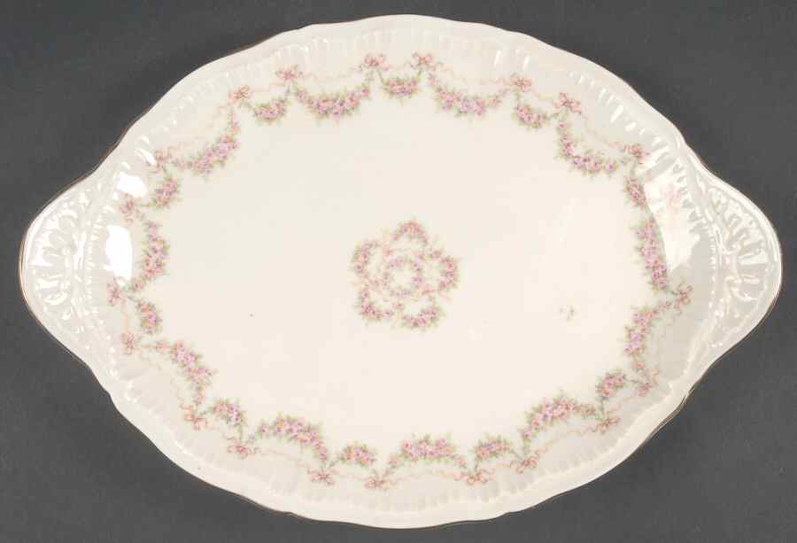 Louise 12" Oval Serving Platter by Haviland-1