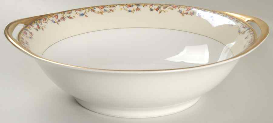 Louvain 10" Round Vegetable Bowl by Haviland-1