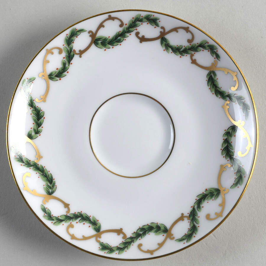 Louveciennes Saucer for Flat Demitasse Cup by Haviland-1