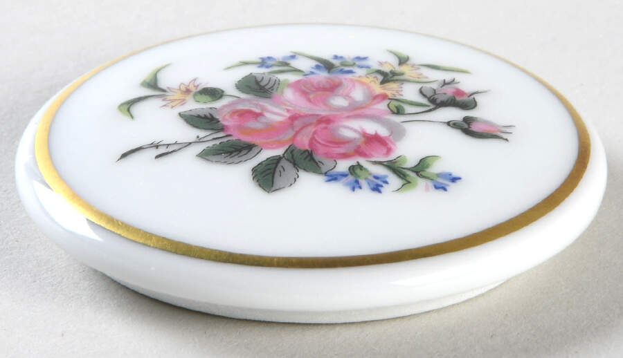 Louveciennes Lid for 2" Round Box by Haviland-1
