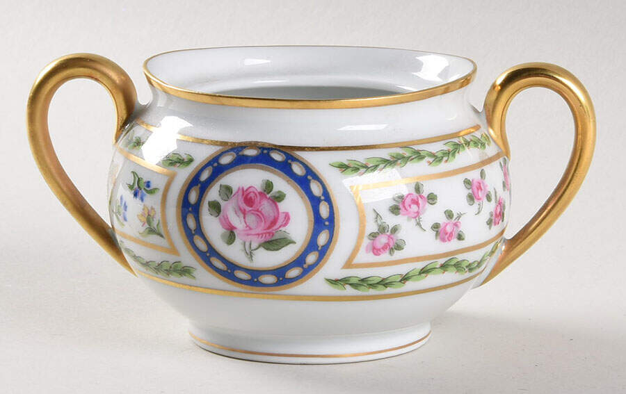 Louveciennes Mini Sugar Bowl No Lid by Haviland-1