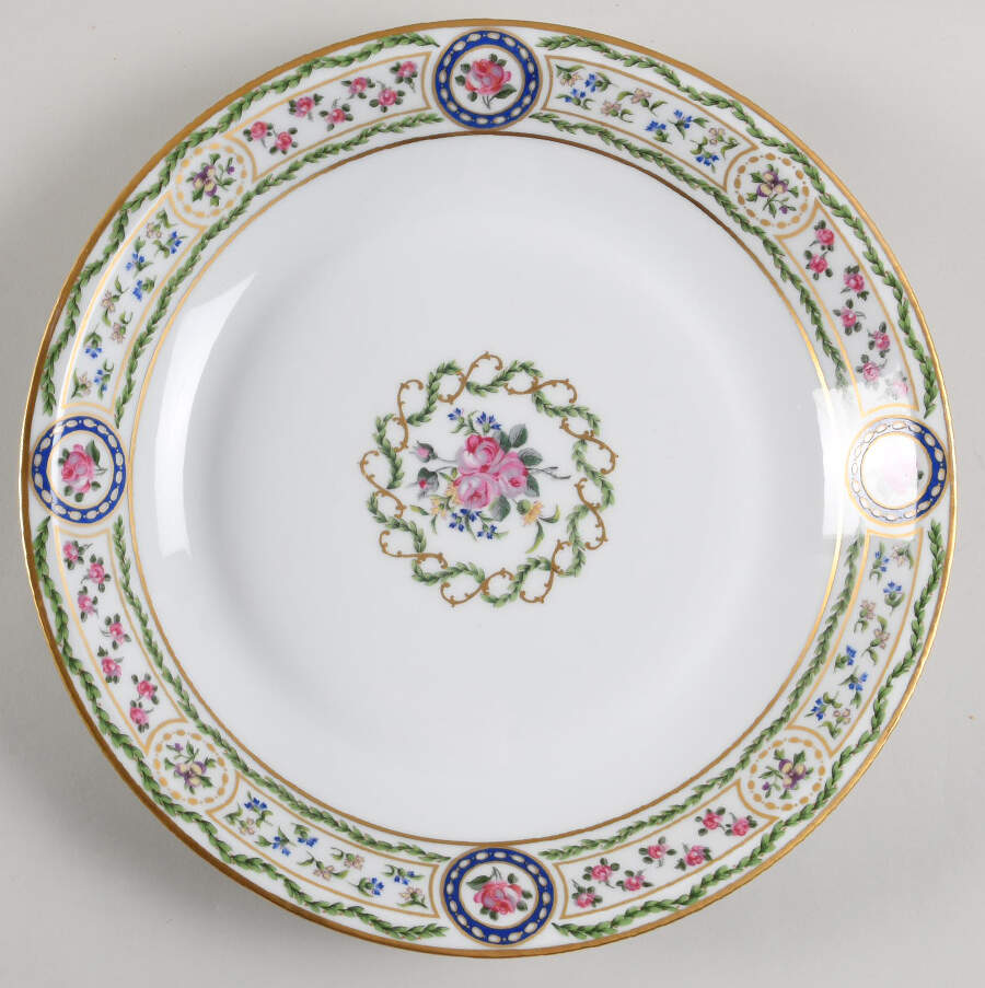 Louveciennes 12" Deep Round Platter by Haviland-1