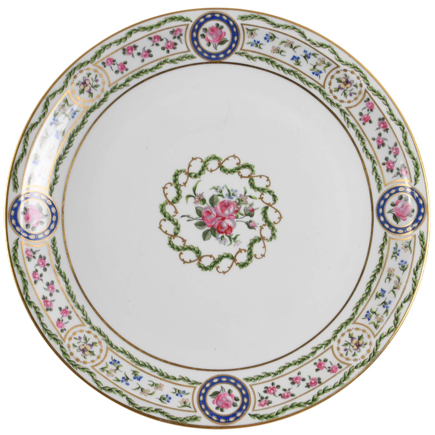 Louveciennes 12" Chop Plate (Round Platter) by Haviland-1