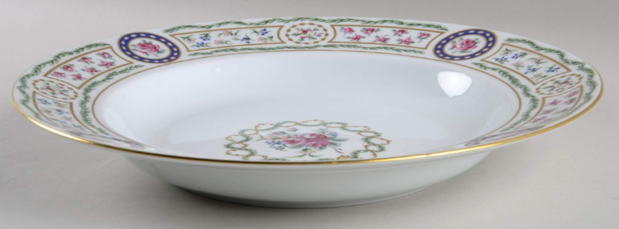 Louveciennes Deep Round Platter by Haviland-1