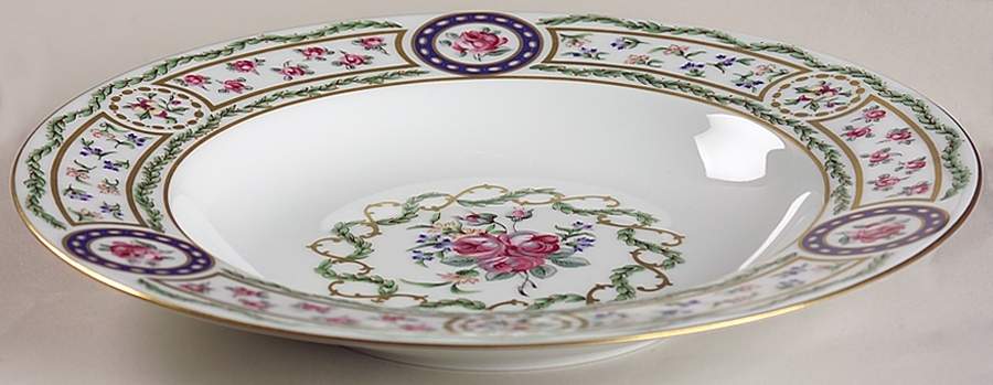 Louveciennes Large Rim Soup Bowl by Haviland-1