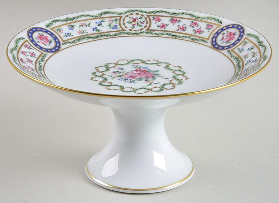 Louveciennes 6" Diameter Pedestal Cake Stand by Haviland-1