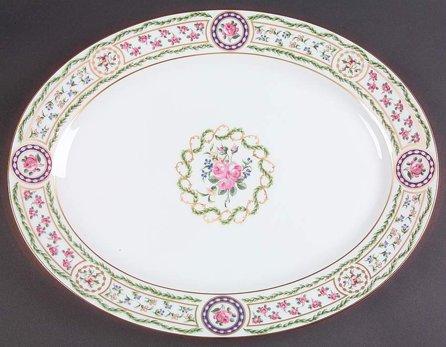 Louveciennes 15" Oval Serving Platter by Haviland-1