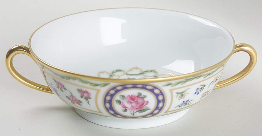 Louveciennes Footed Cream Soup Bowl by Haviland-1