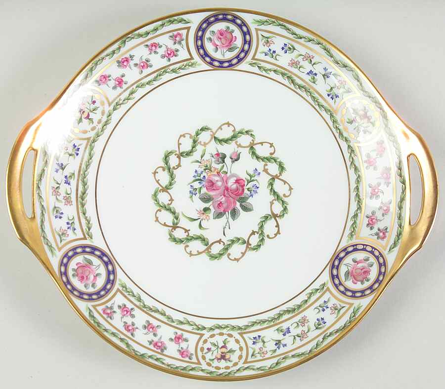Louveciennes Handled Cake Plate by Haviland-1