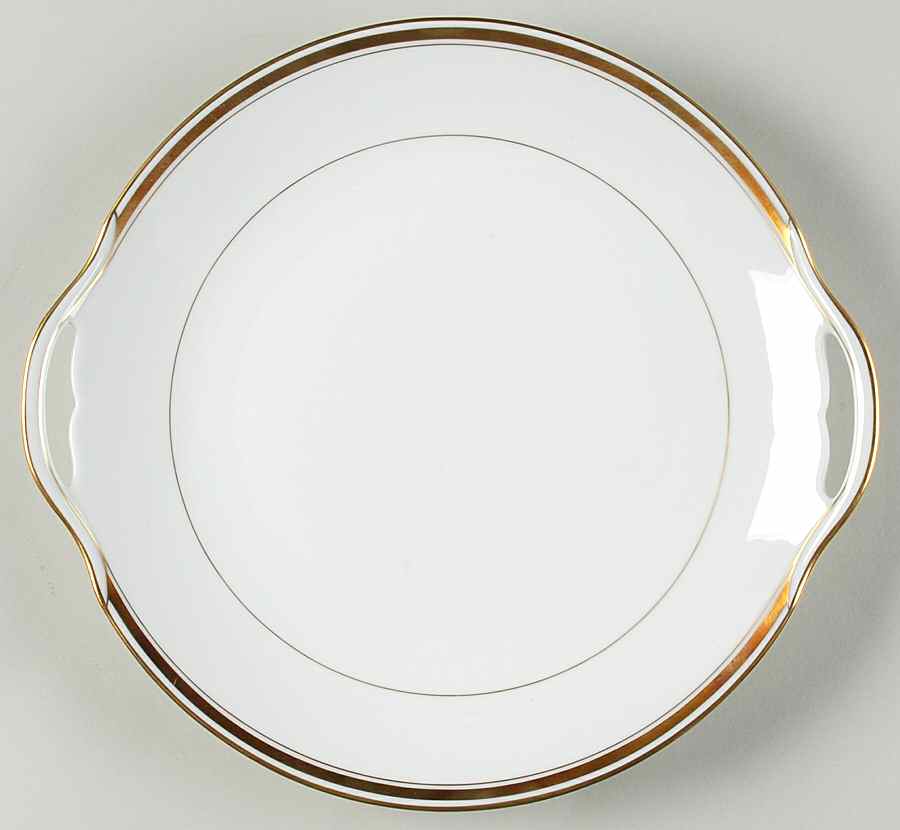 Louvre (Newer) Handled Cake Plate by Haviland-1