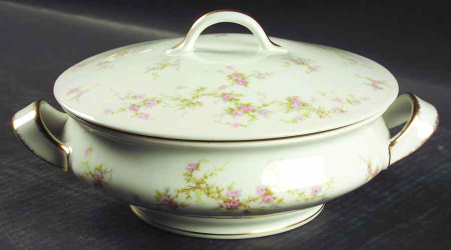 Lucille Round Covered Vegetable by Haviland-1