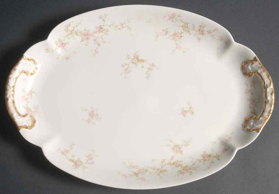 Lucille 13" Oval Serving Platter by Haviland-1