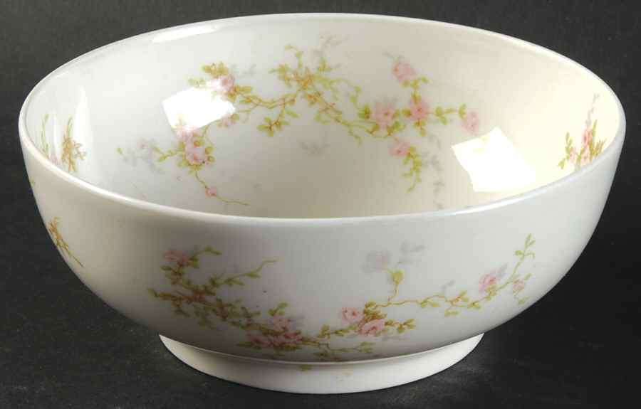Lucille Cranberry Bowl by Haviland-1