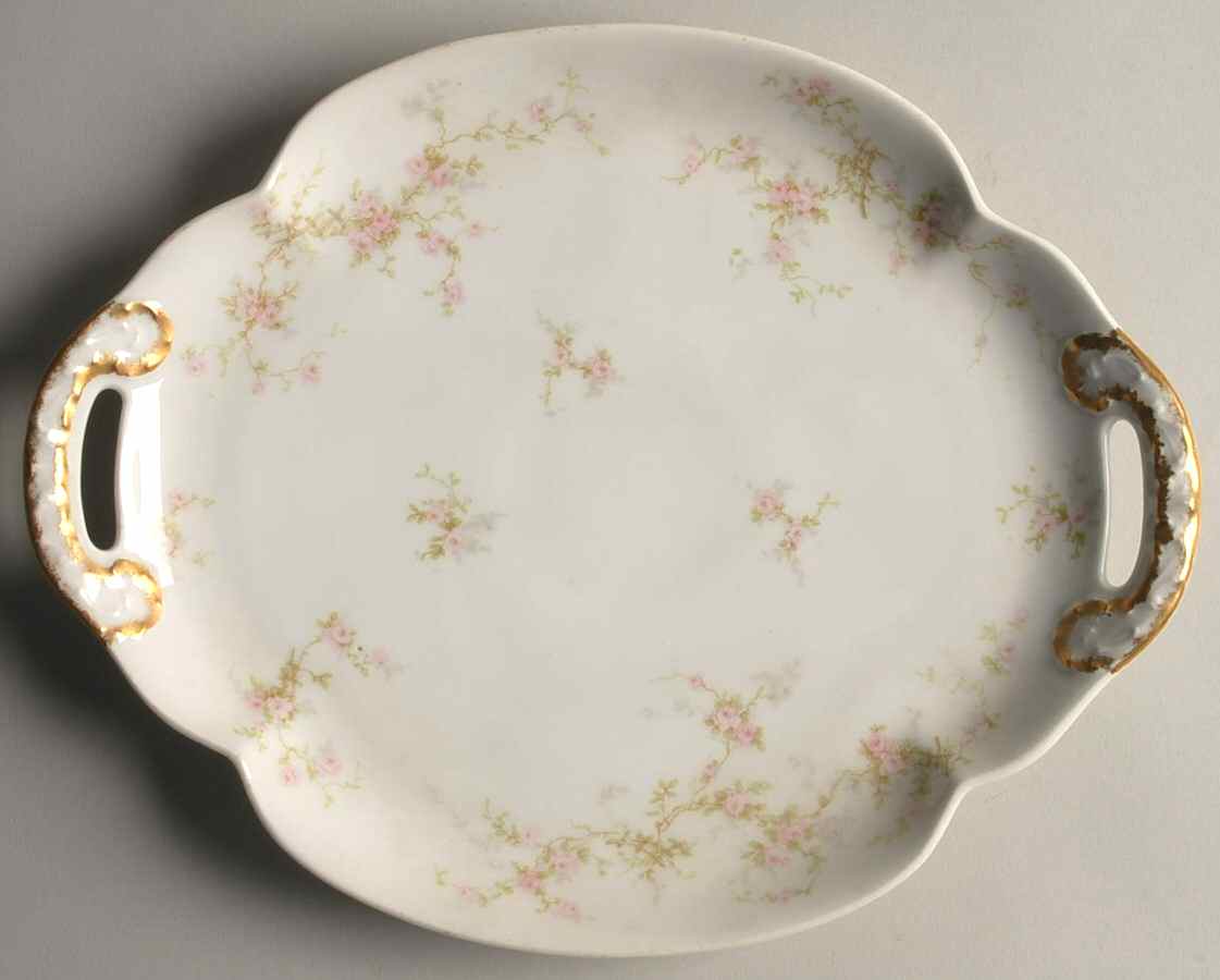 Lucille Handled Cake Plate by Haviland-1