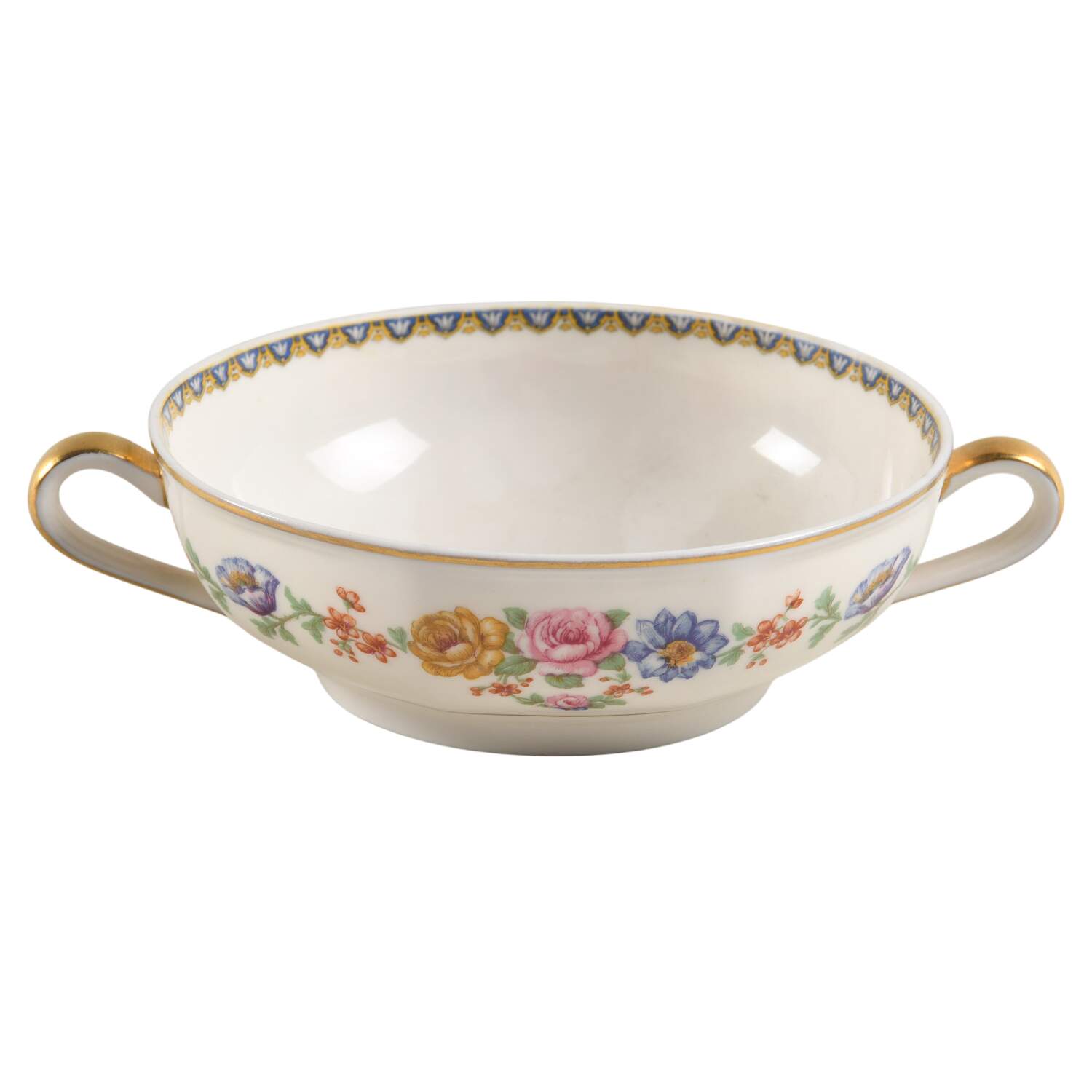 Lucerne (New York) Flat Cream Soup Bowl by Haviland-1