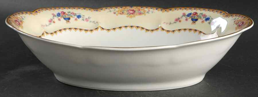 Lugano 10" Oval Vegetable Bowl by Haviland-1