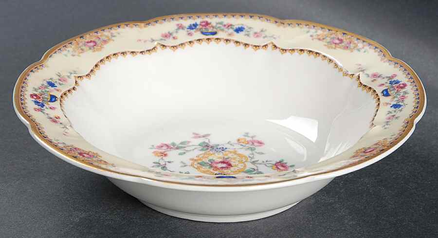 Lugano Rim Cereal Bowl by Haviland-1