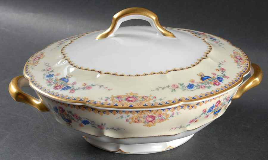 Lugano Round Covered Vegetable by Haviland-1