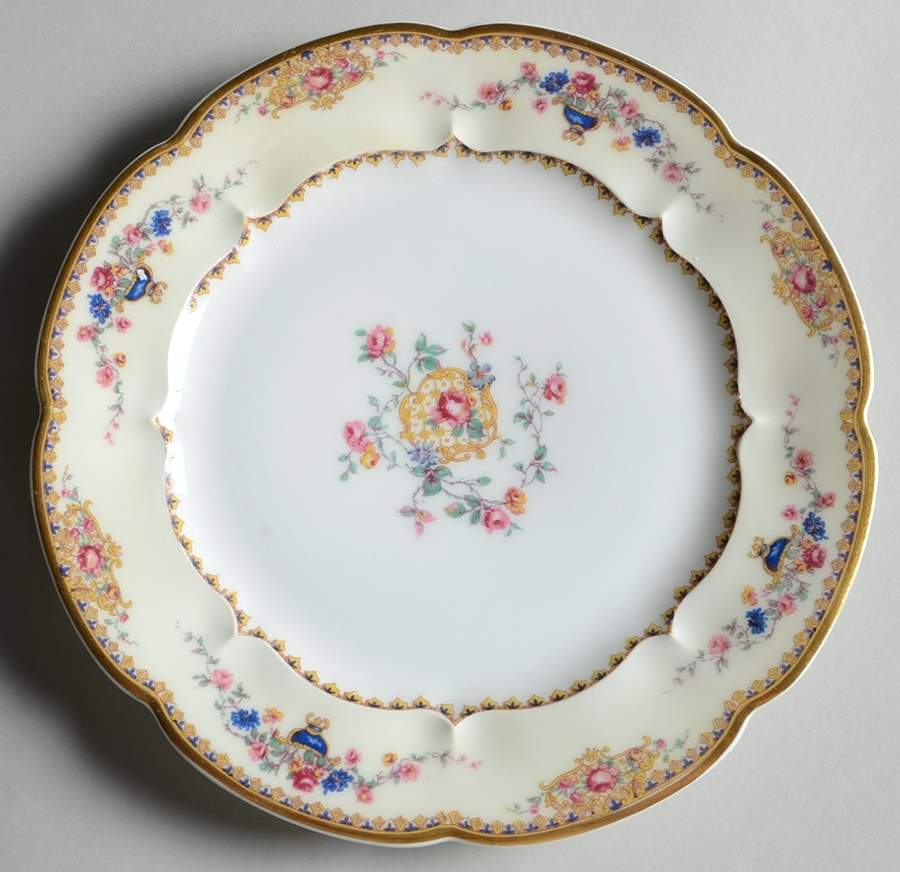 Lugano Salad Plate by Haviland-1