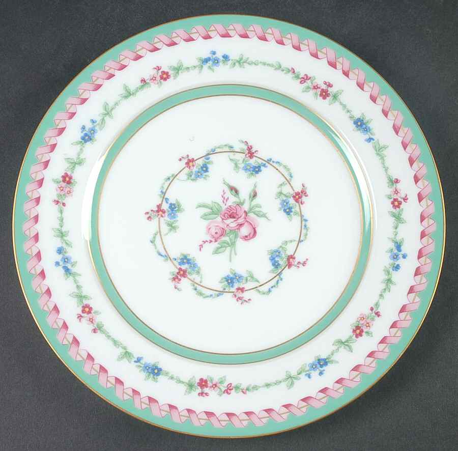 Marie Antoinette Dessert Luncheon Plate by Haviland-1