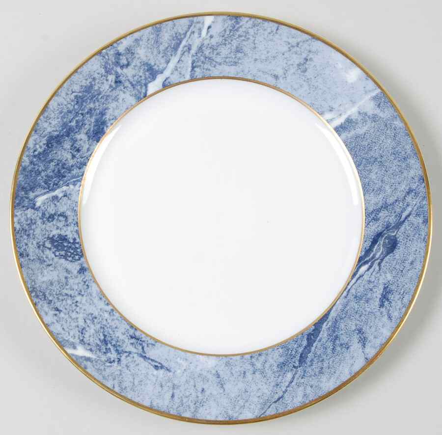 Marbre Bleu Salad Plate by Haviland-1