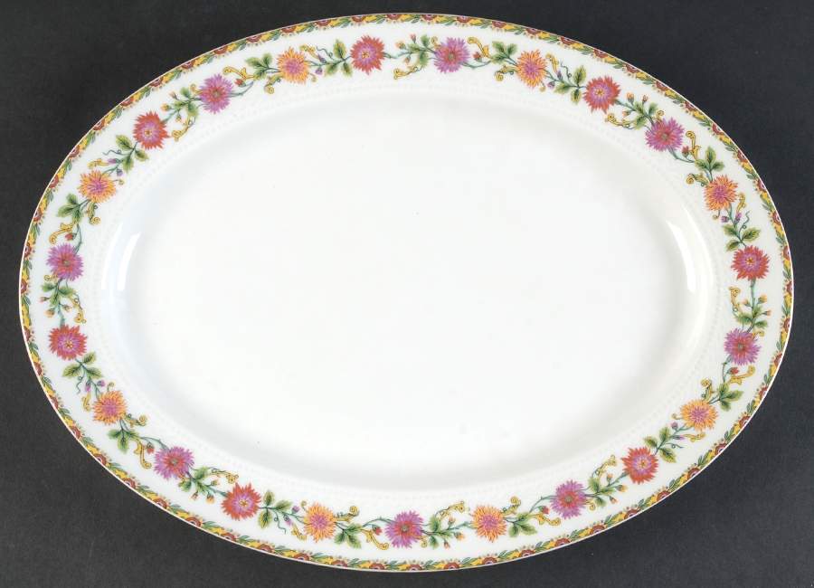 Madison (France) 14" Oval Serving Platter by Haviland-1