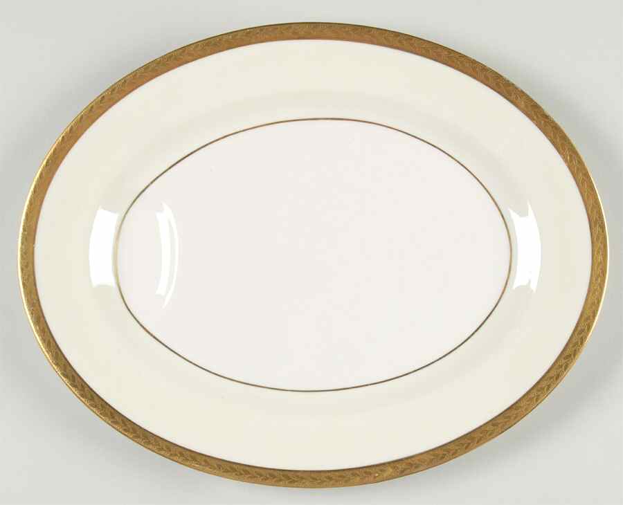 Madison (New York) 11" Oval Serving Platter by Haviland-1
