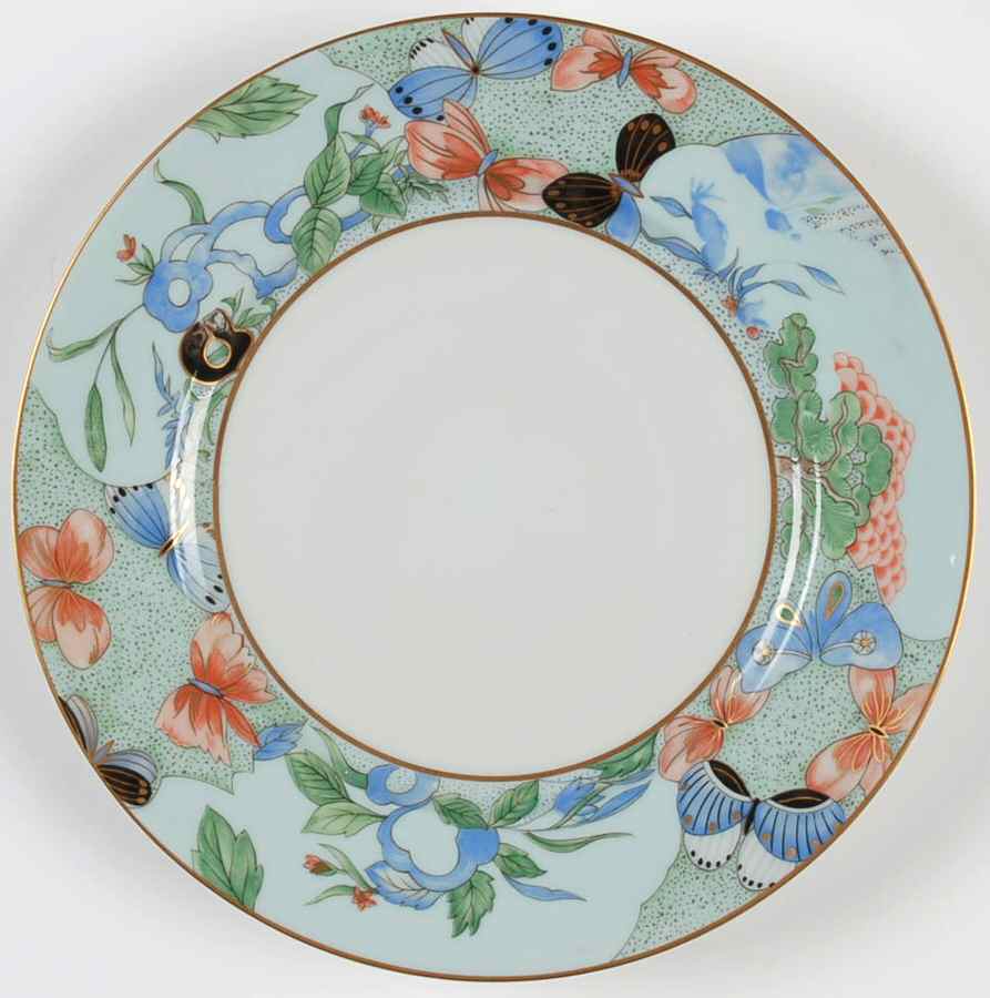 Madoura (Celadon Background) Bread & Butter Plate by Haviland-1