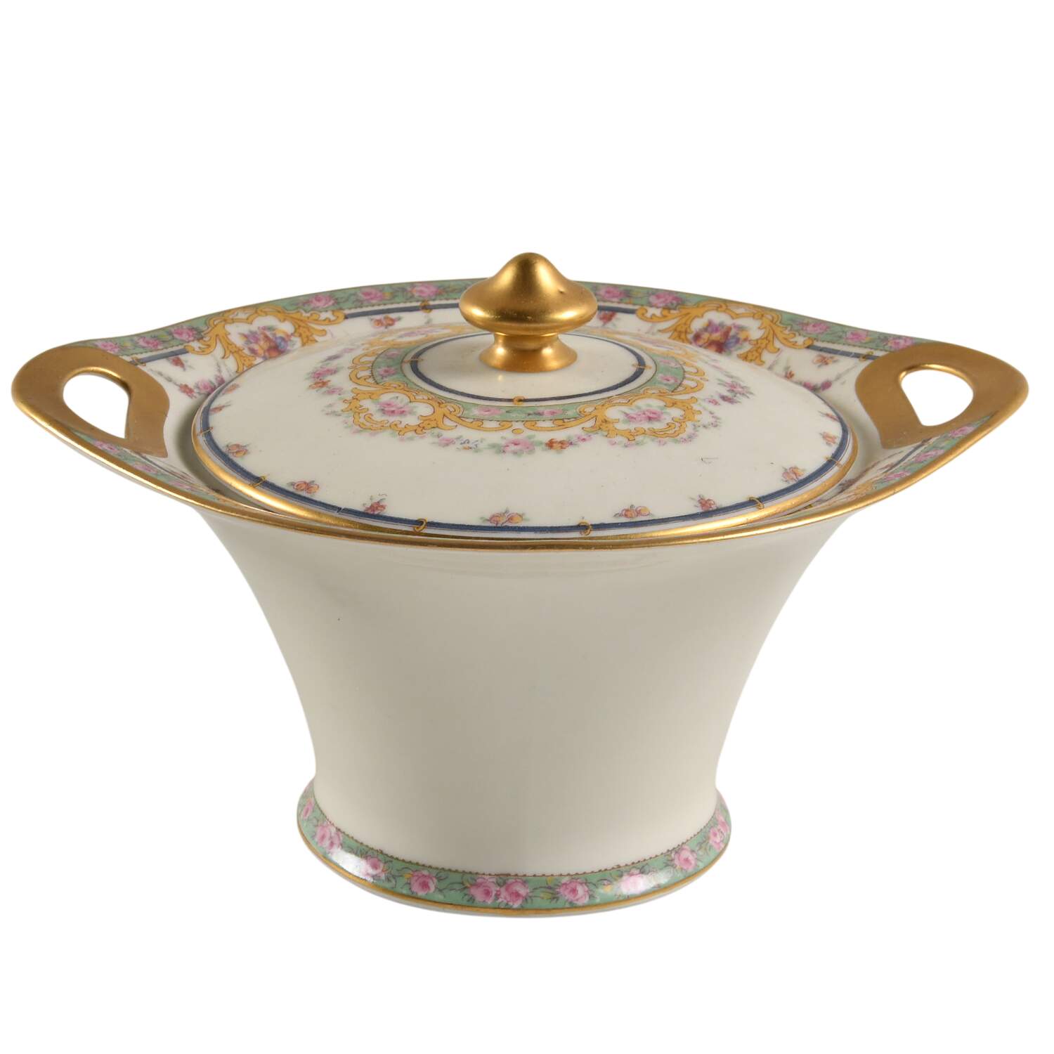 Maintenon Sugar Bowl & Lid by Haviland-1