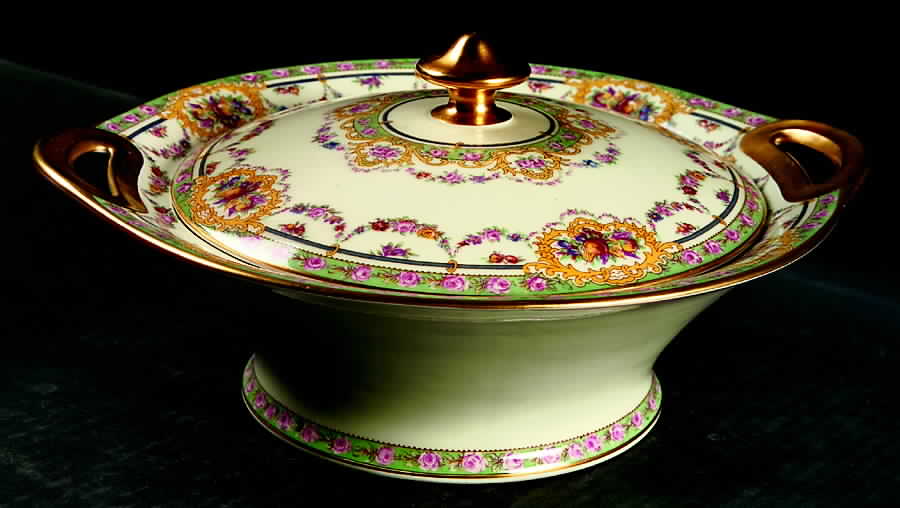 Maintenon Round Covered Vegetable by Haviland-1