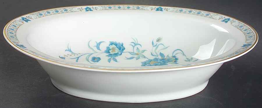 Marie Louise 9" Oval Vegetable Bowl by Haviland-1