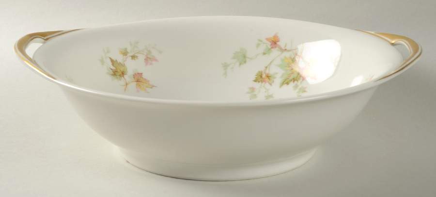 Maple Leaf 10" Round Vegetable Bowl by Haviland-1