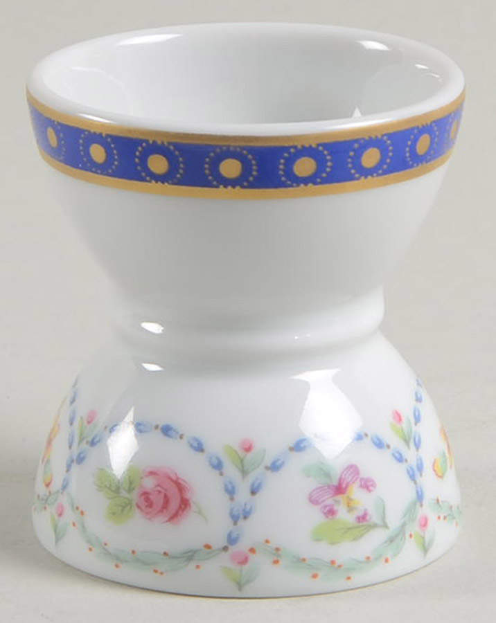 Malmaison (Newer, Blue Bands) Single Egg Cup by Haviland-1