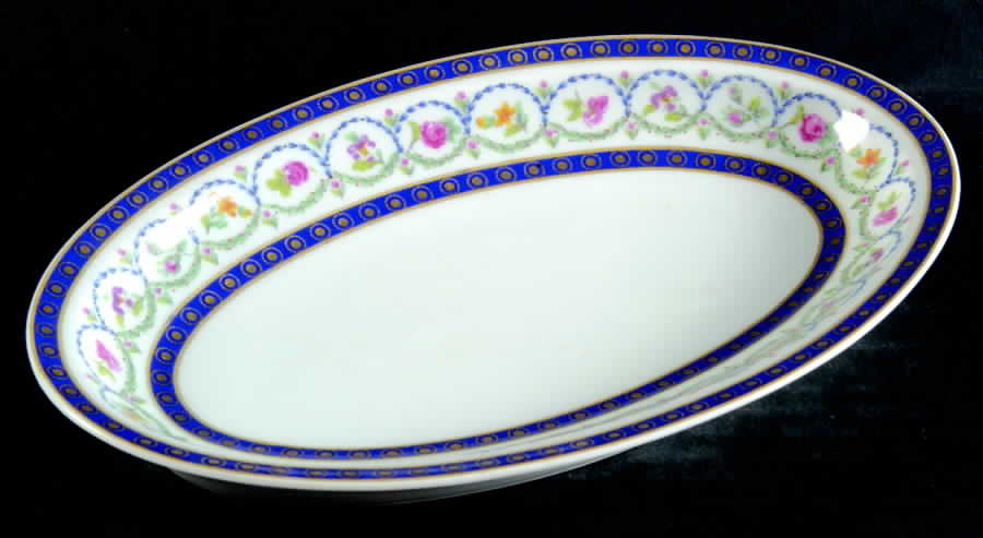 Malmaison (Newer, Blue Bands) Relish by Haviland-1