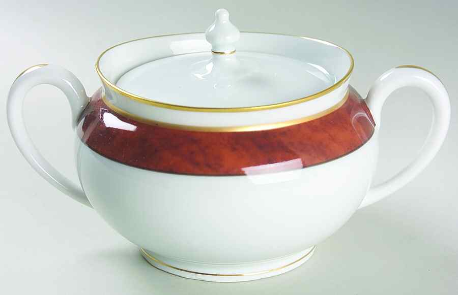 Marco Polo Sugar Bowl & Lid by Haviland-1