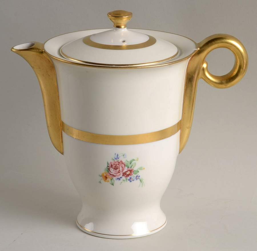 Marlborough (New York) Coffee Pot & Lid by Haviland-1