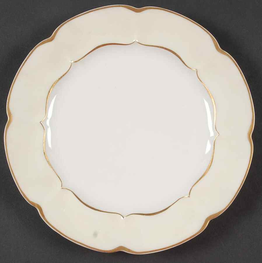 Marlborough (Cream Rim) Salad Plate by Haviland-1
